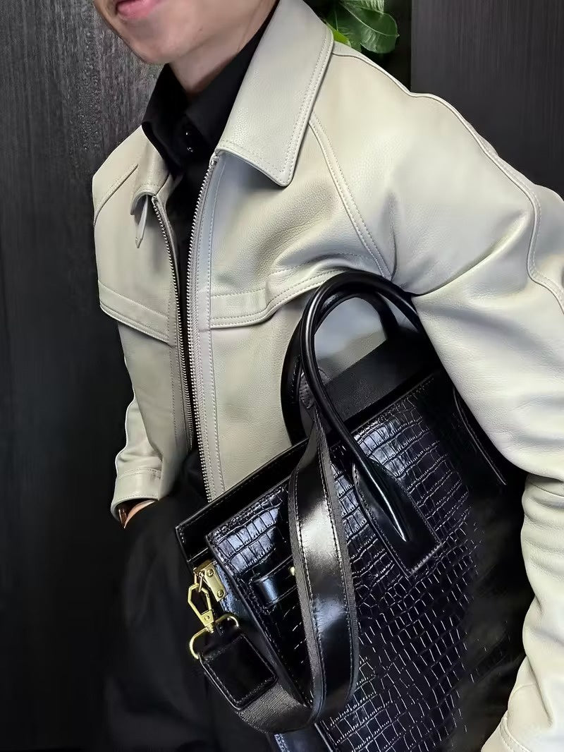 Men’s Convertible Collar Jacket