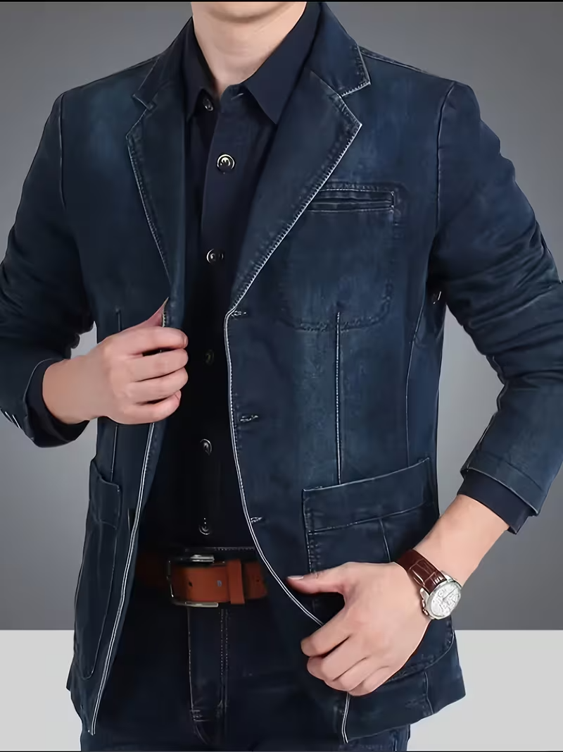 Men's Button-Up Jacket