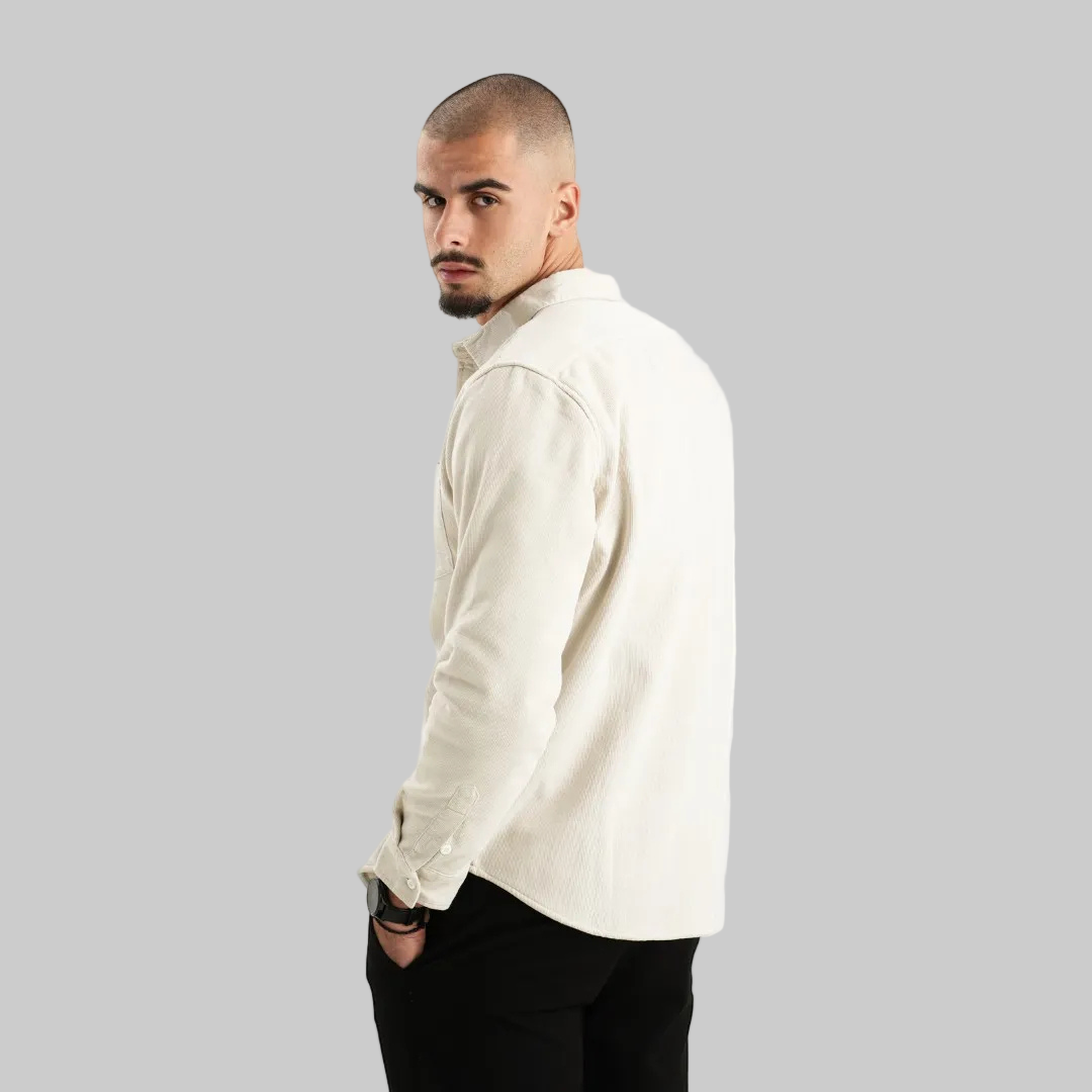 Men's Corduroy Long-Sleeve Shirt