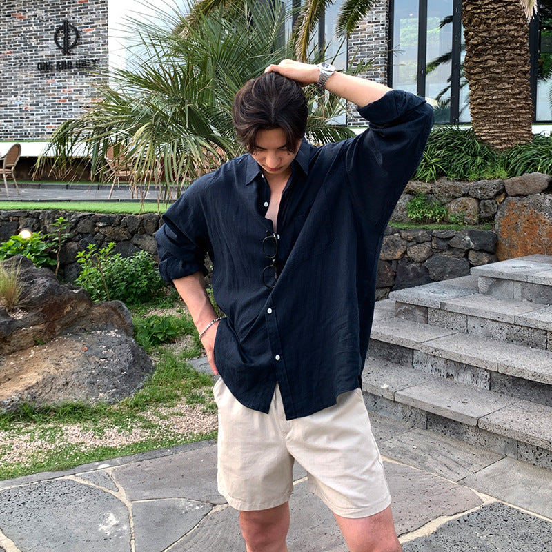 Men’s Long Sleeve Button-Down Shirt