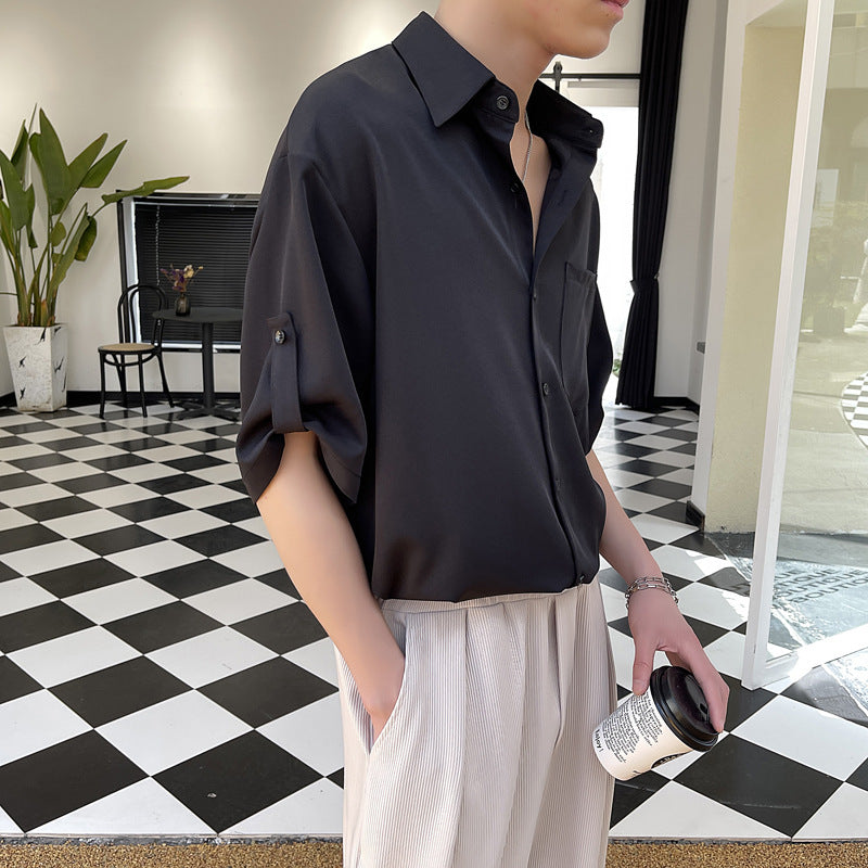 Men’s Short-Sleeved Pocket Shirt