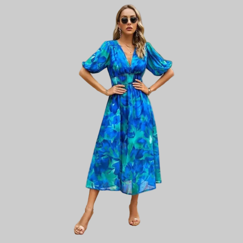 Women’s Abstract Midi Dress