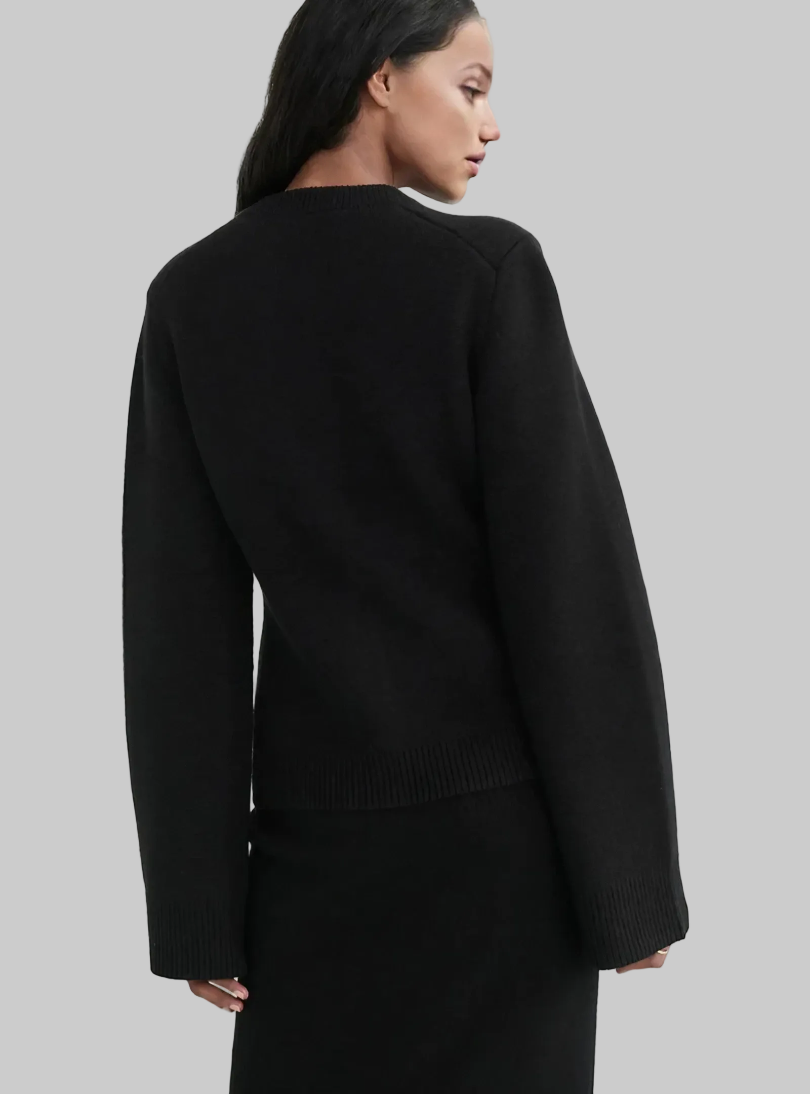 Women’s Button-Front Knit Cardigan