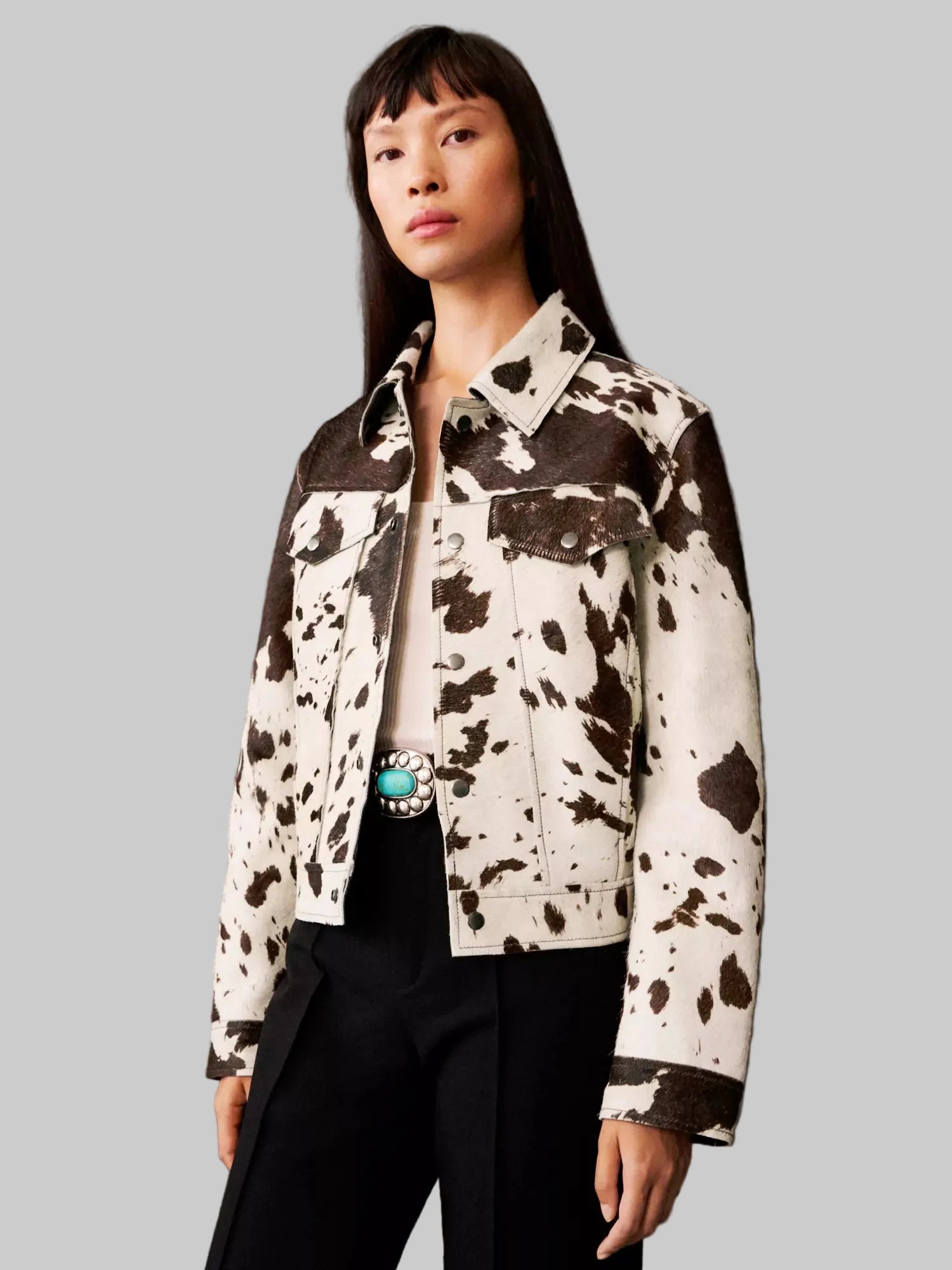 Women’s Cow Print Jacket