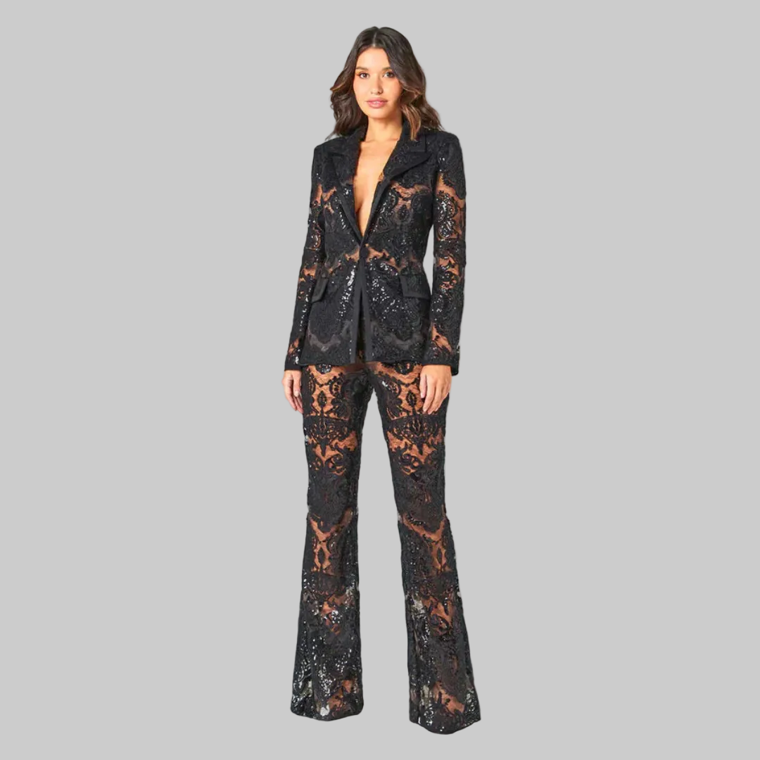 Women’s Lace Two Piece Set