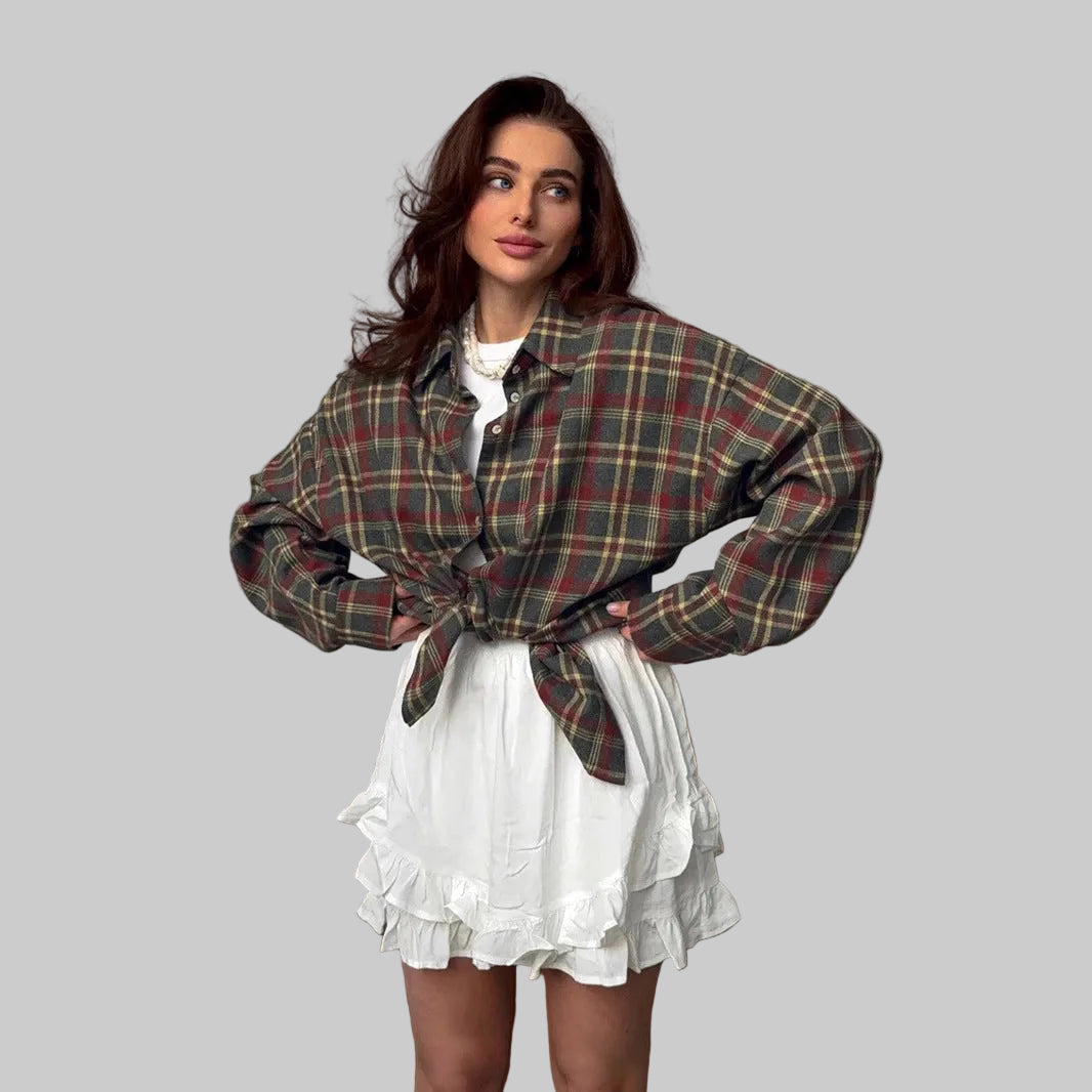 Women’s Plaid Shirt
