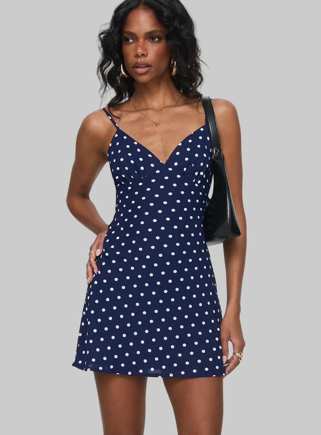 Women’s Polka Dot Mini Dress