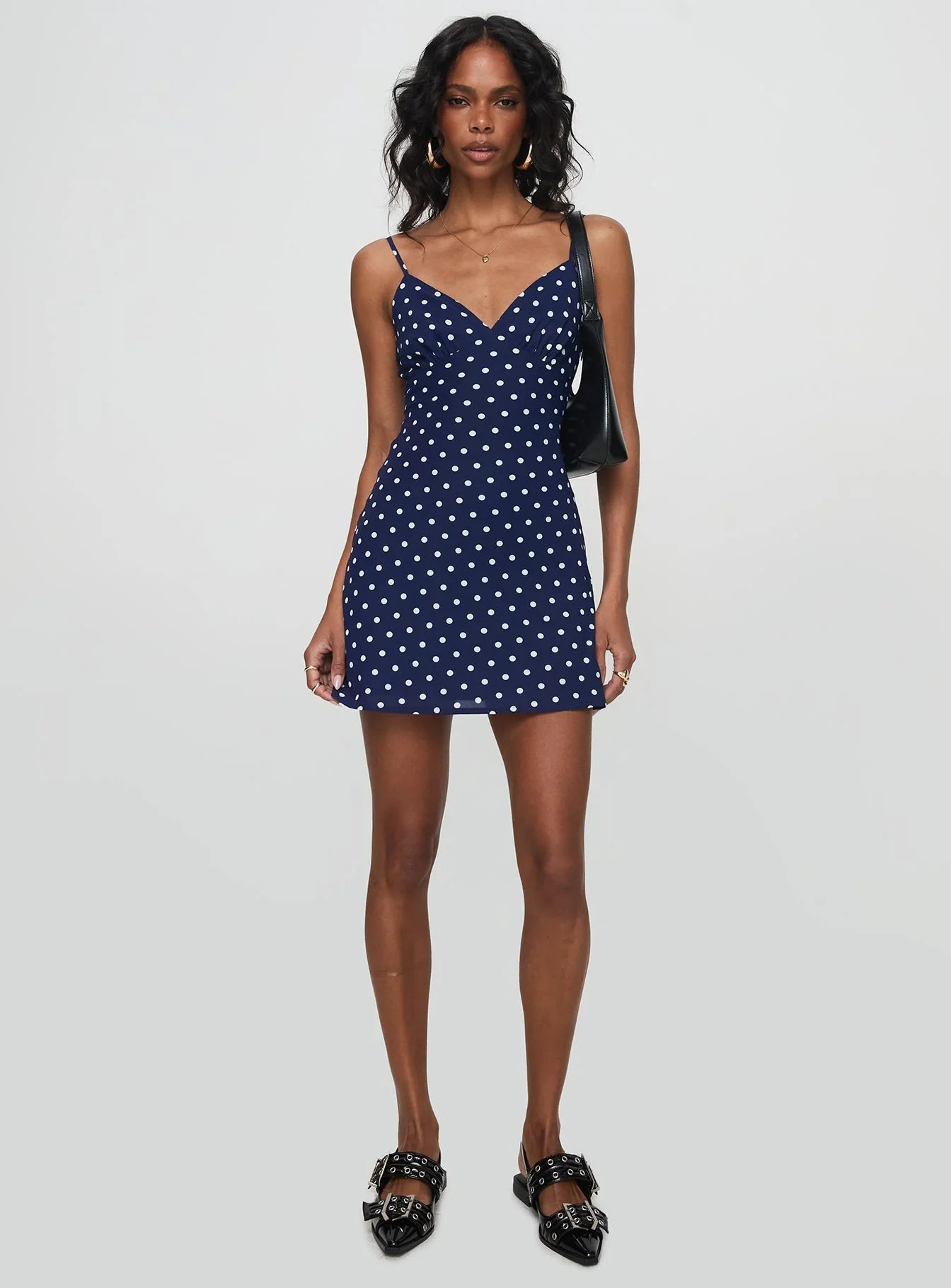 Women’s Polka Dot Mini Dress