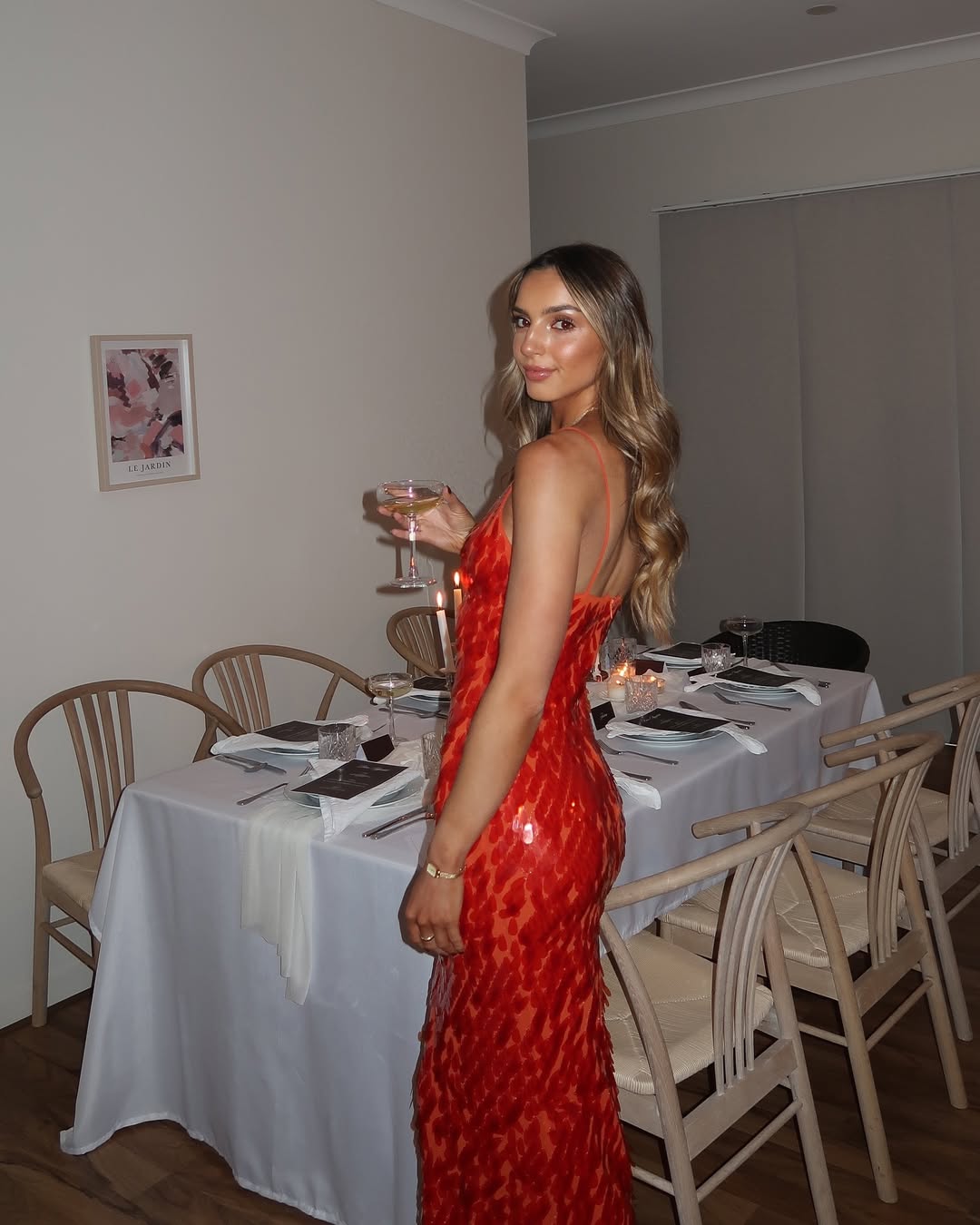 Women’s Sequin Strap Maxi Dress