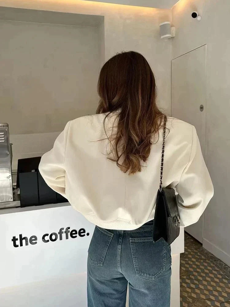 Women’s Short Button-Front Jacket