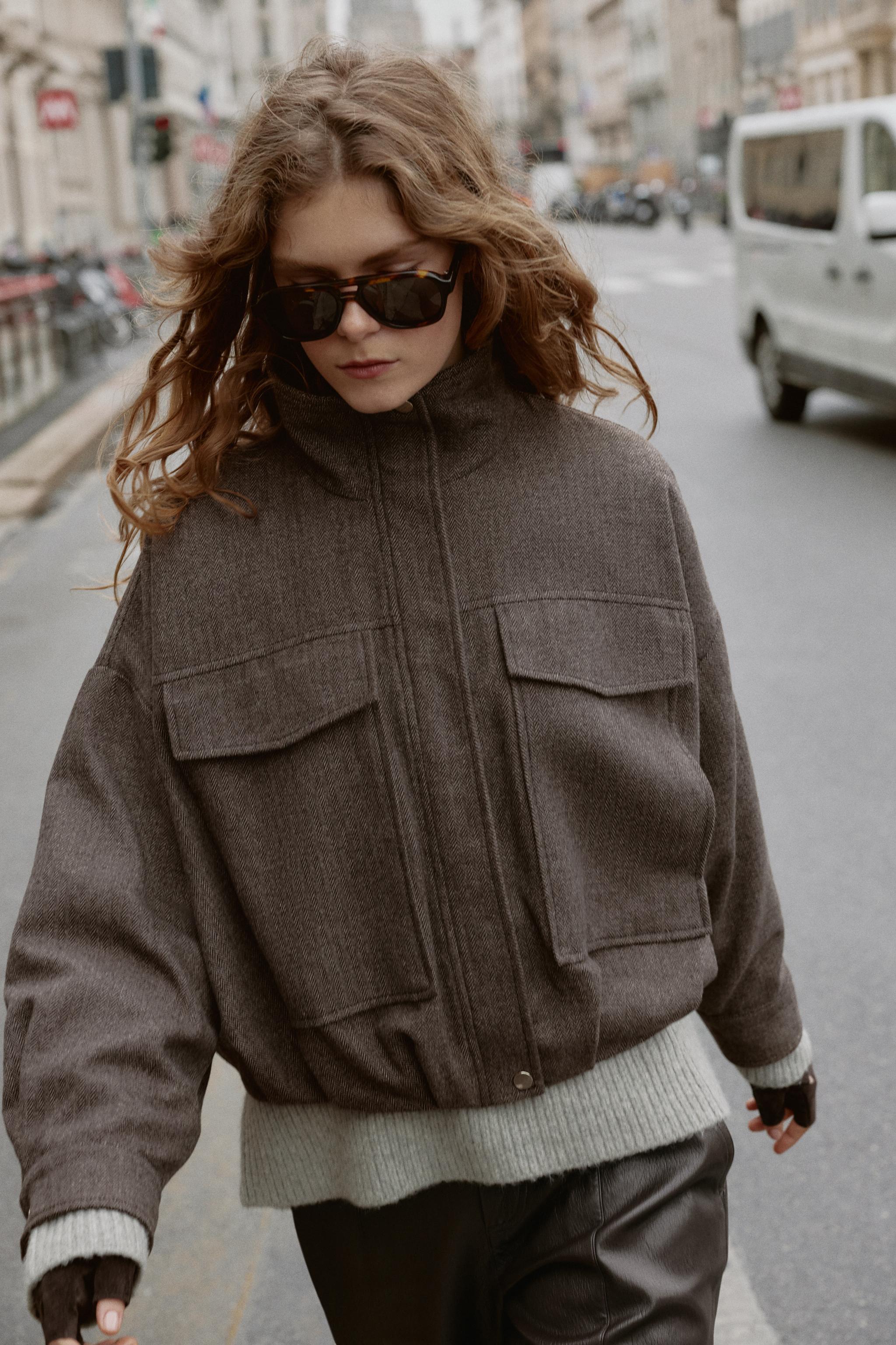 Women’s Zip Jacket with Chest Pockets
