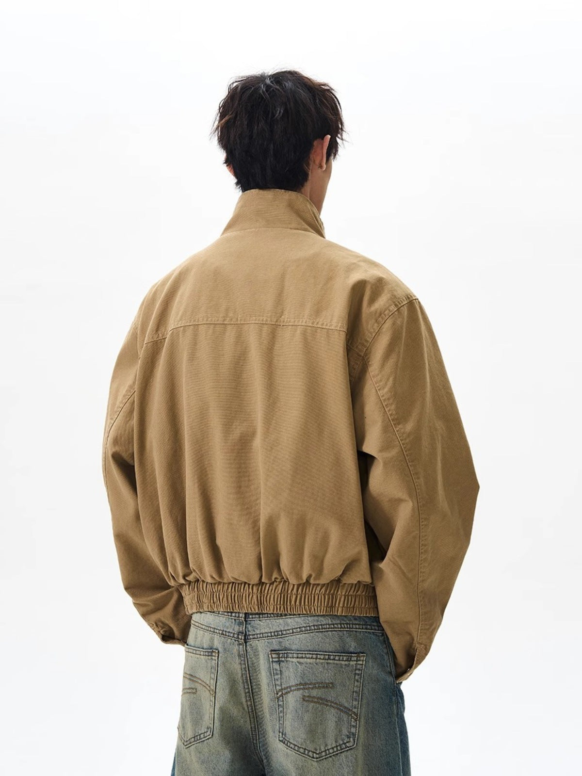 Men’s Stand Collar Zip Jacket