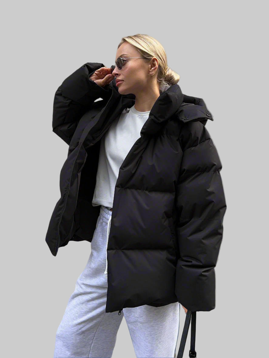 Women’s Hooded Oversized Puffer Jacket