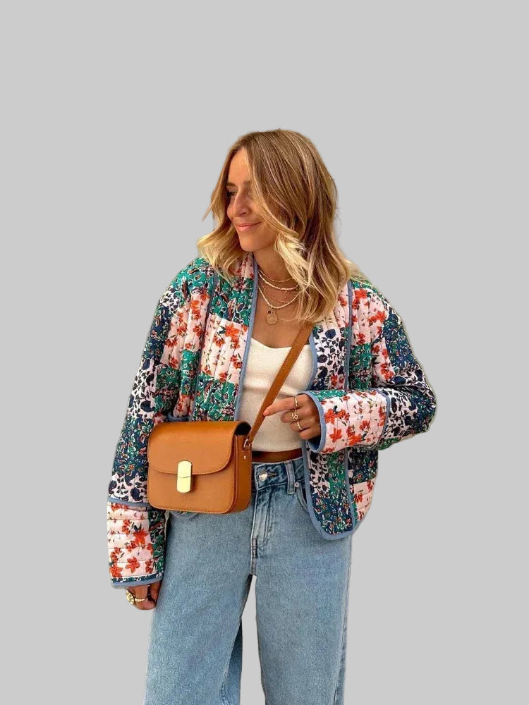 Women’s Patchwork Quilted Jacket
