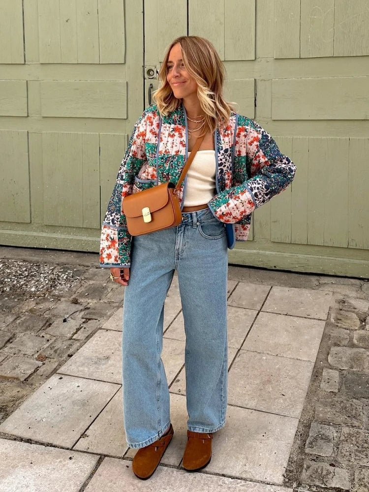 Women’s Patchwork Quilted Jacket