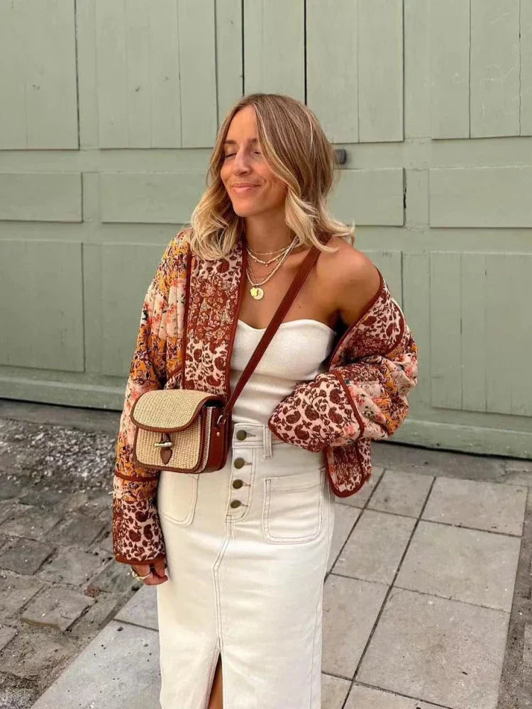 Women’s Patchwork Quilted Jacket