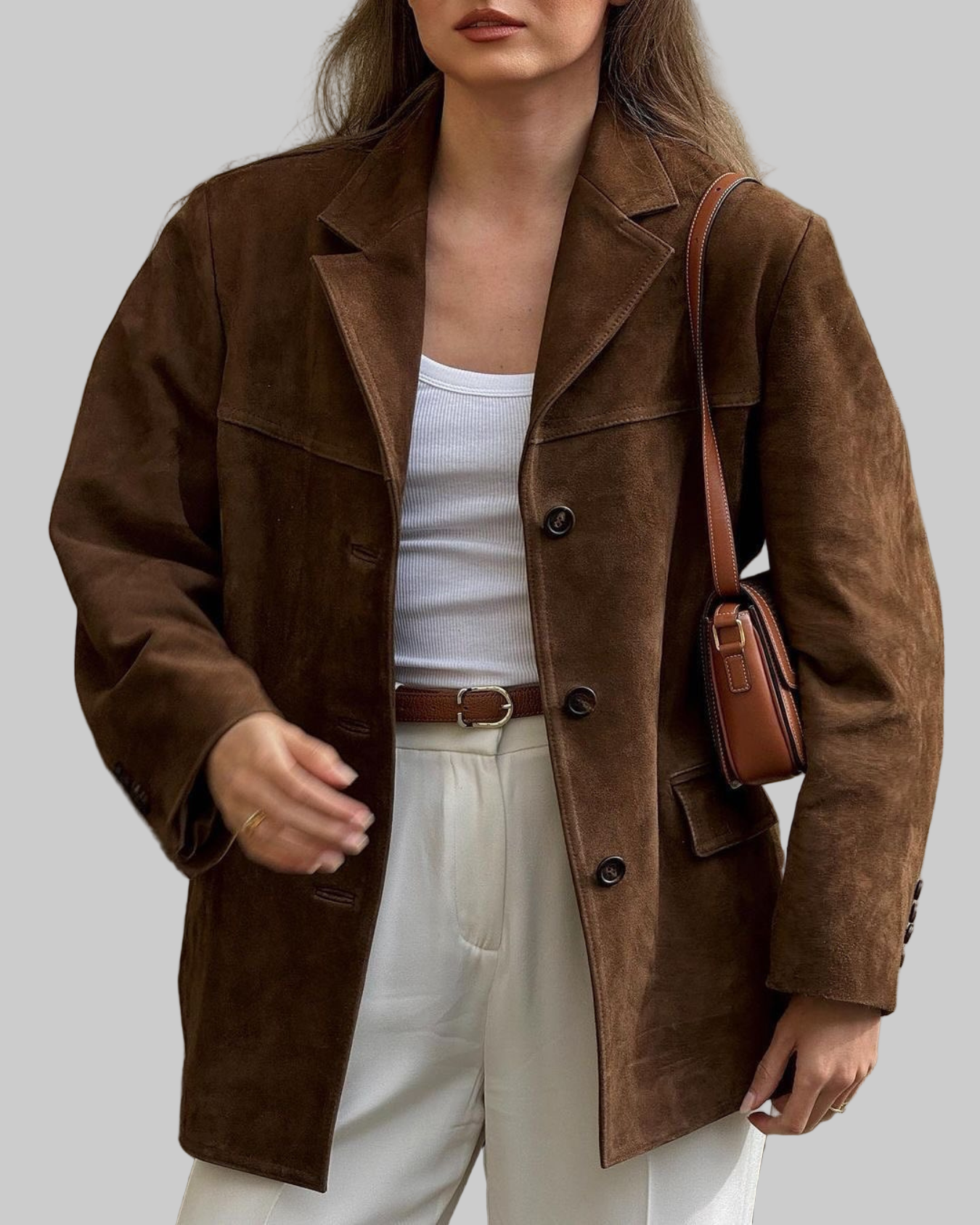 Women’s Suede Blazer