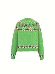 Women's Fair Isle Cardigan – Nordic Knit