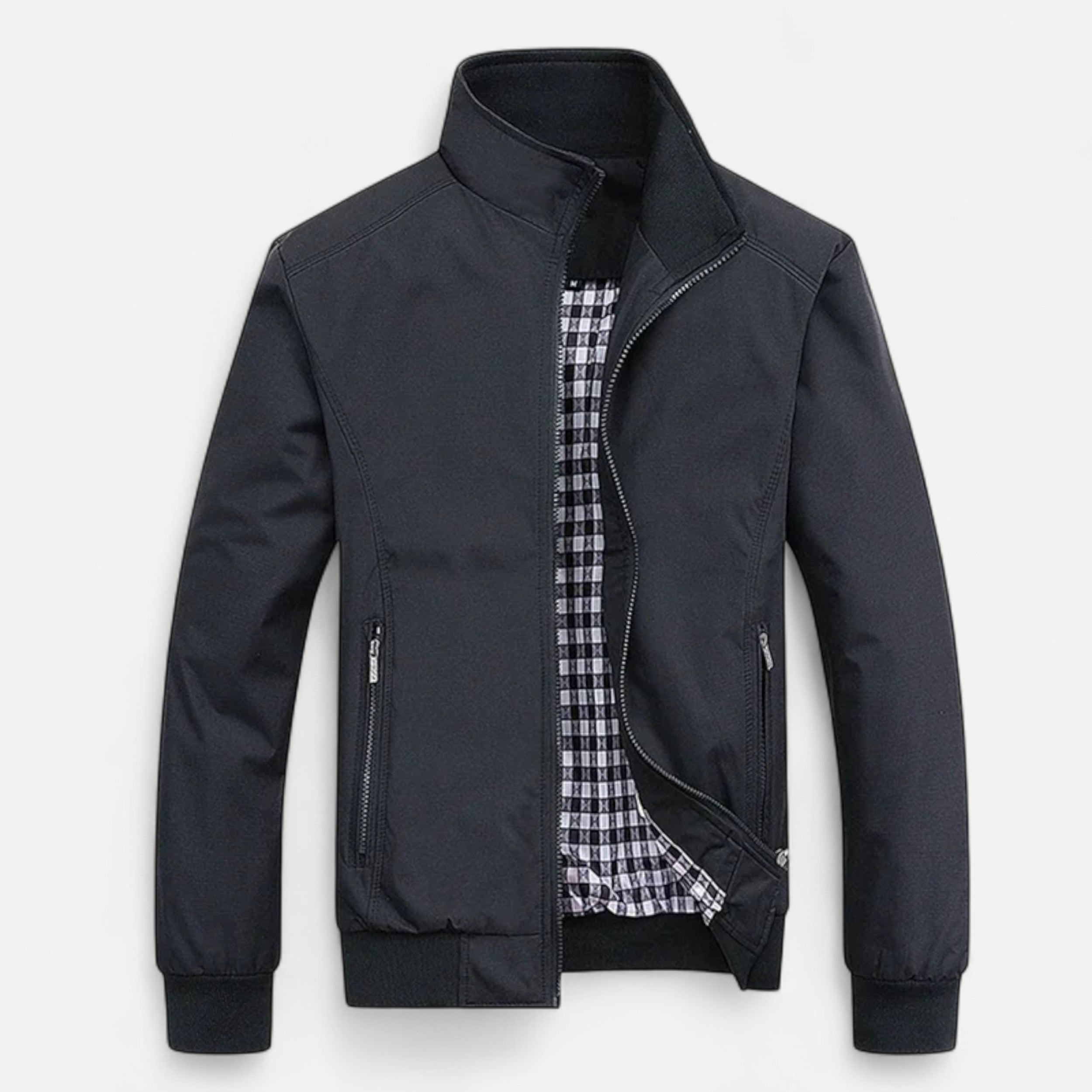 Men’s Slim-Fit Bomber Jacket