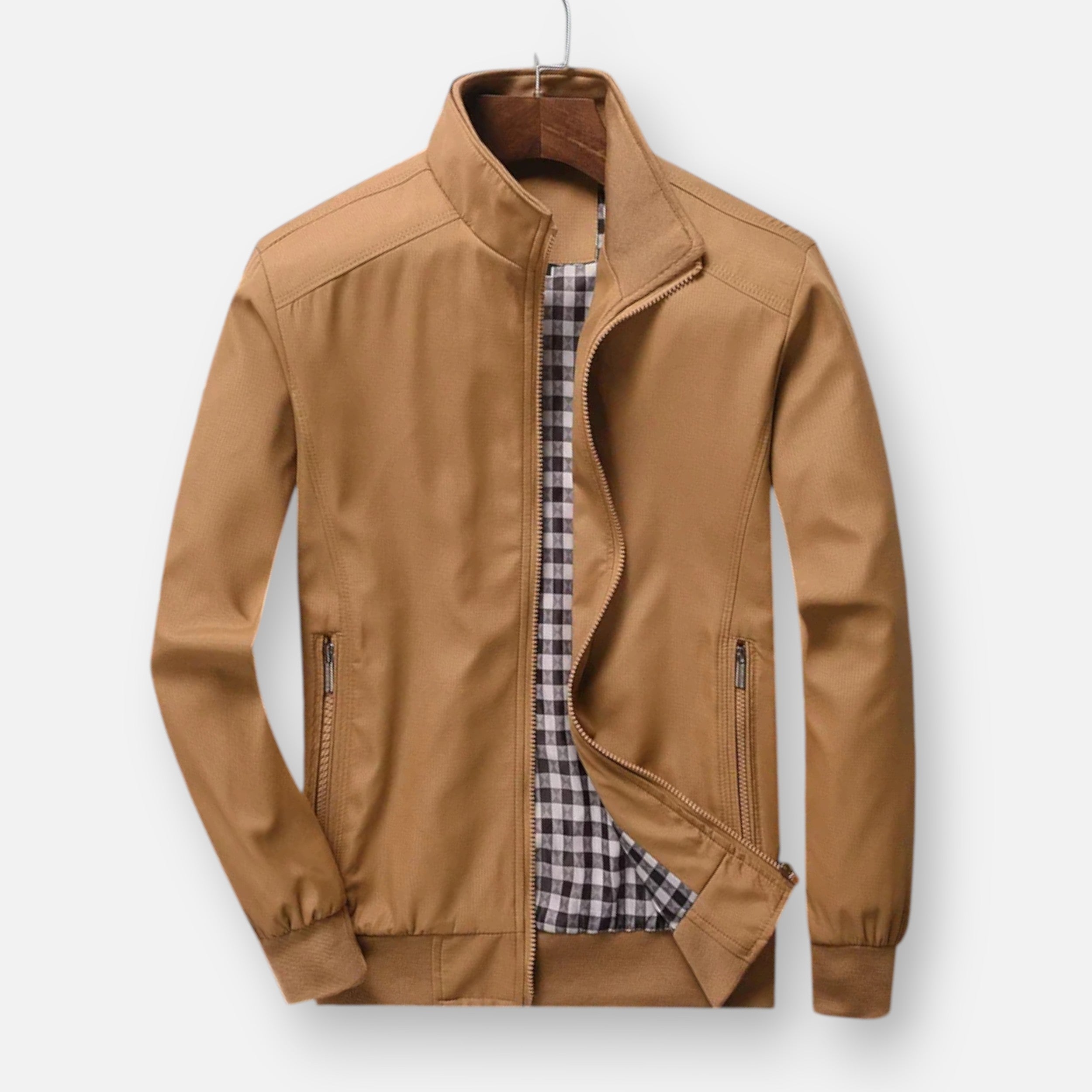 Men’s Slim-Fit Bomber Jacket