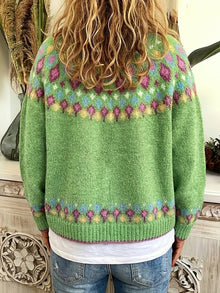 Women's Fair Isle Cardigan – Nordic Knit