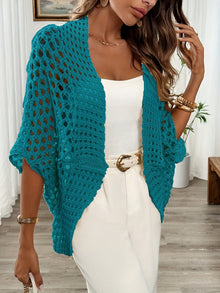 Women's Open-Front Batwing Cardigan
