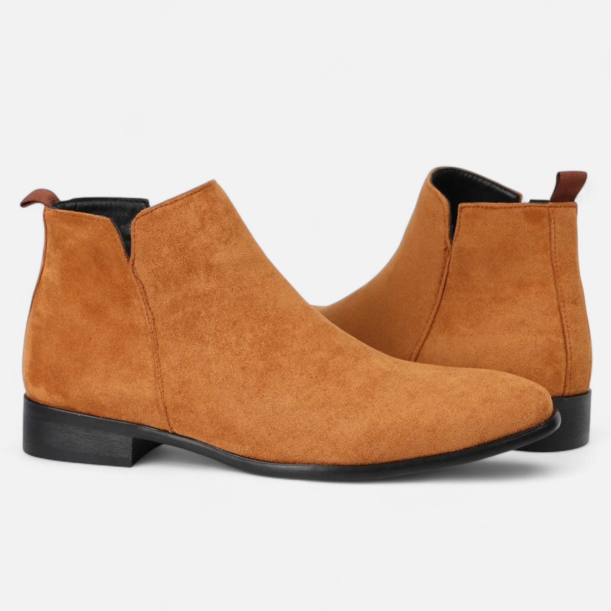 Men’s Square-Toe Chelsea Boots