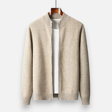 Men’s Merino Wool Zip Sweater