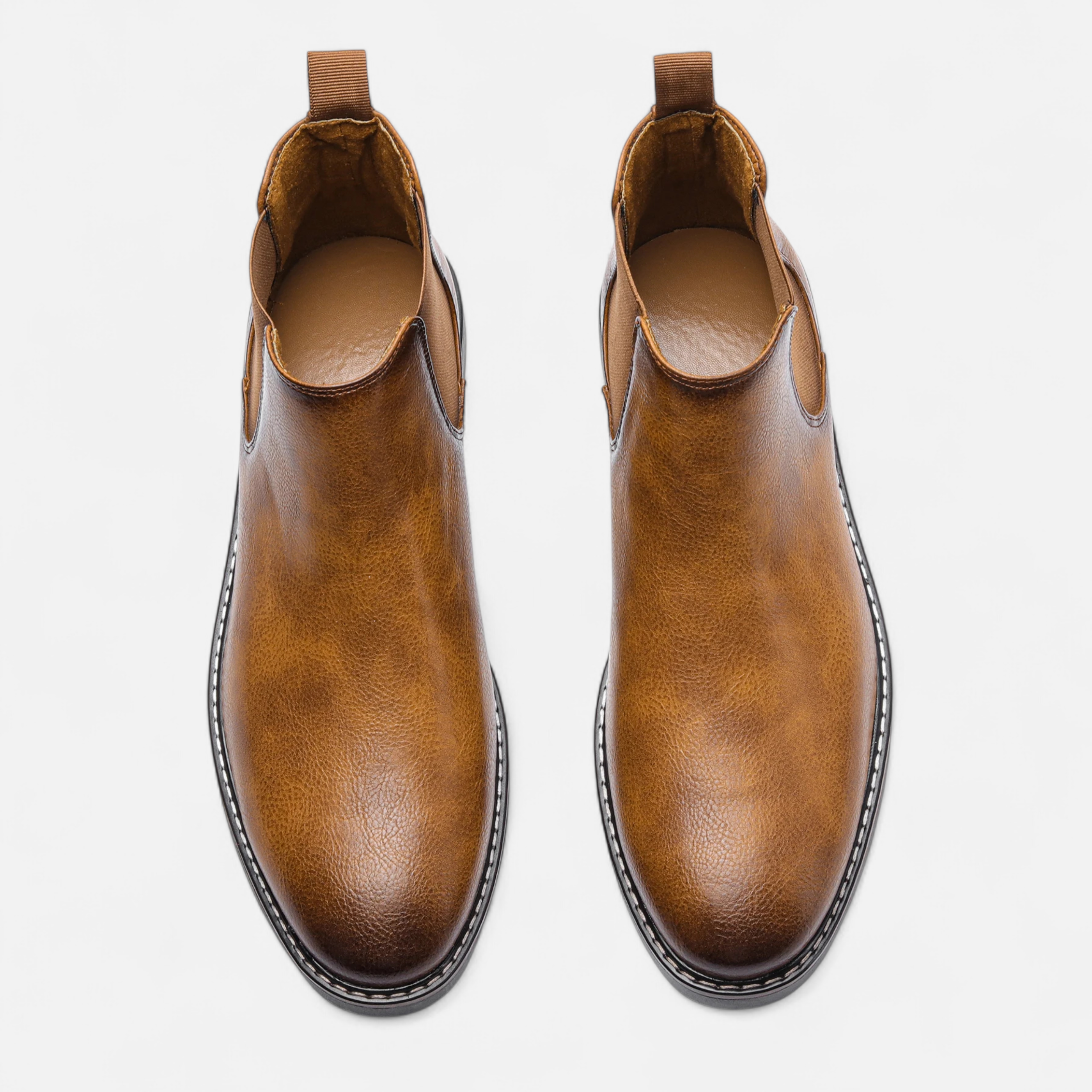 Men’s Retro Leather Chelsea Boots