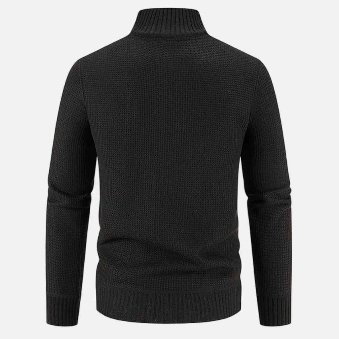 Men’s Fleece Stand-Collar Patchwork Jacket