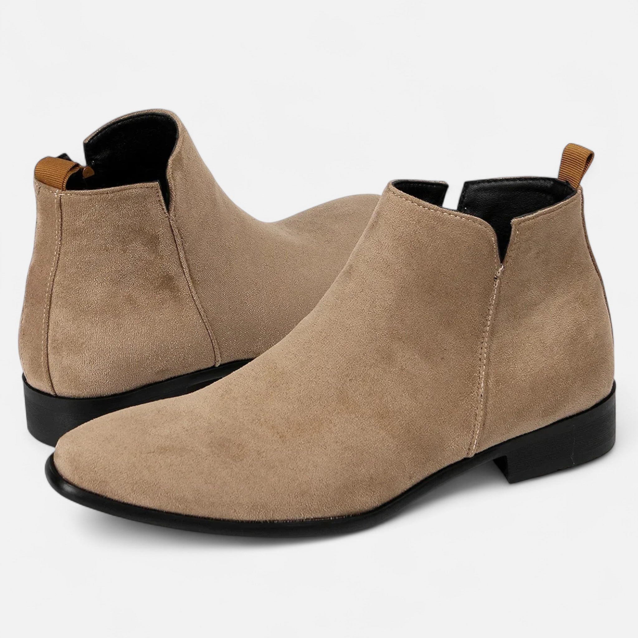 Men’s Square-Toe Chelsea Boots