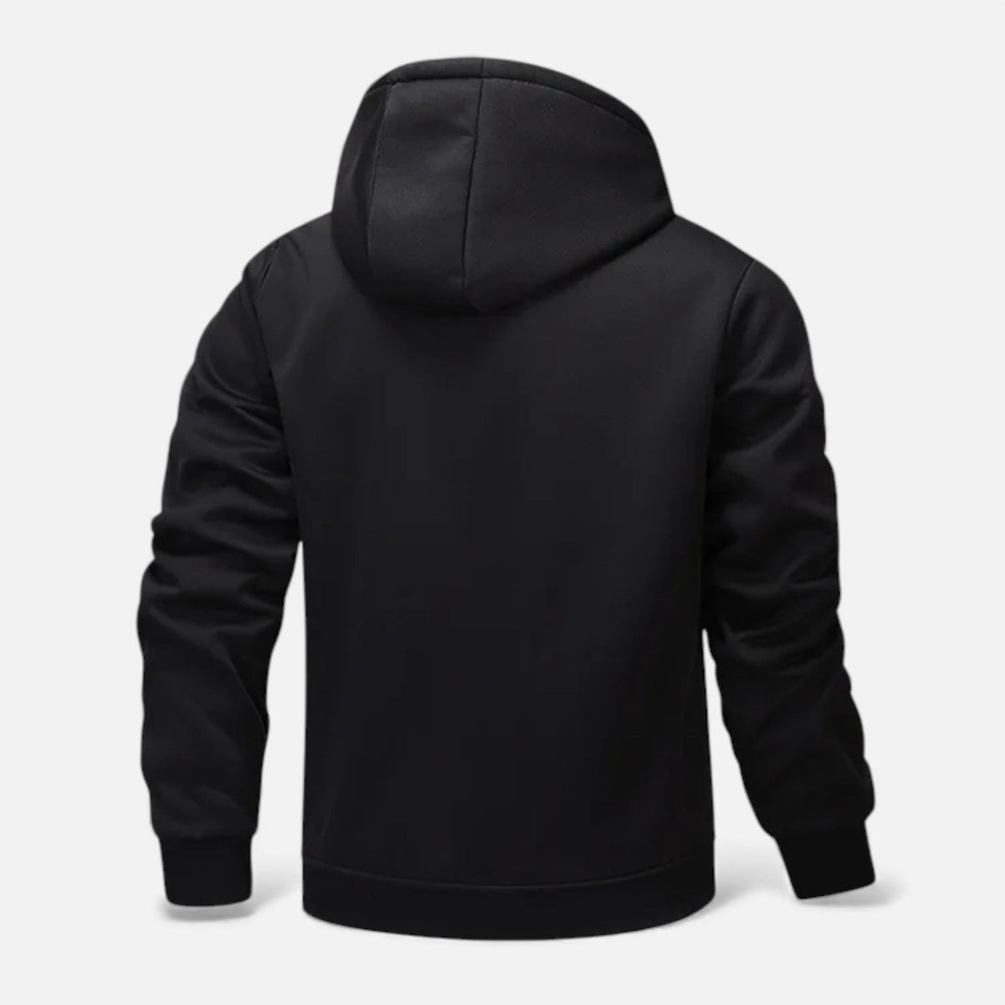 Men’s Fleece-Lined Winter Hoodie Jacket