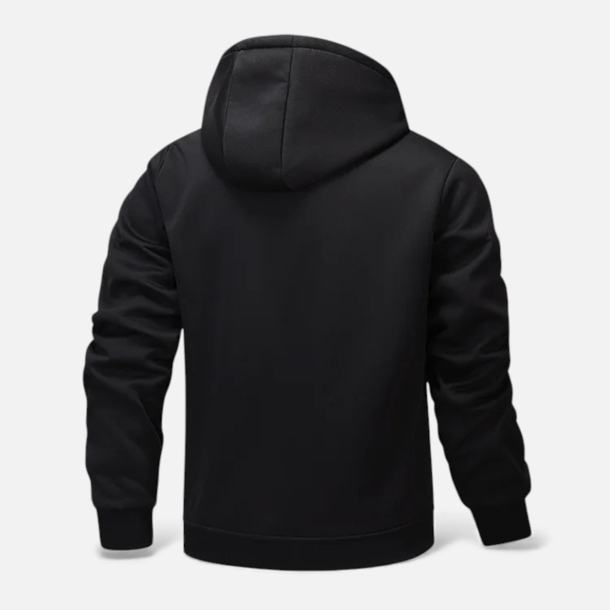 Men’s Fleece-Lined Winter Hoodie Jacket