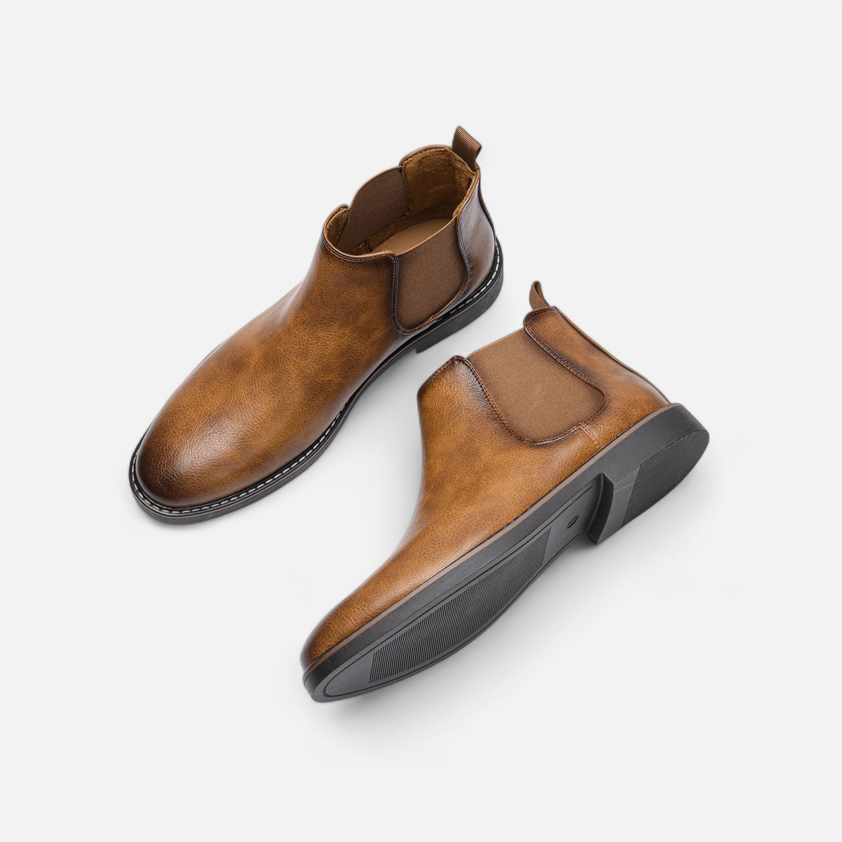 Men’s Retro Leather Chelsea Boots