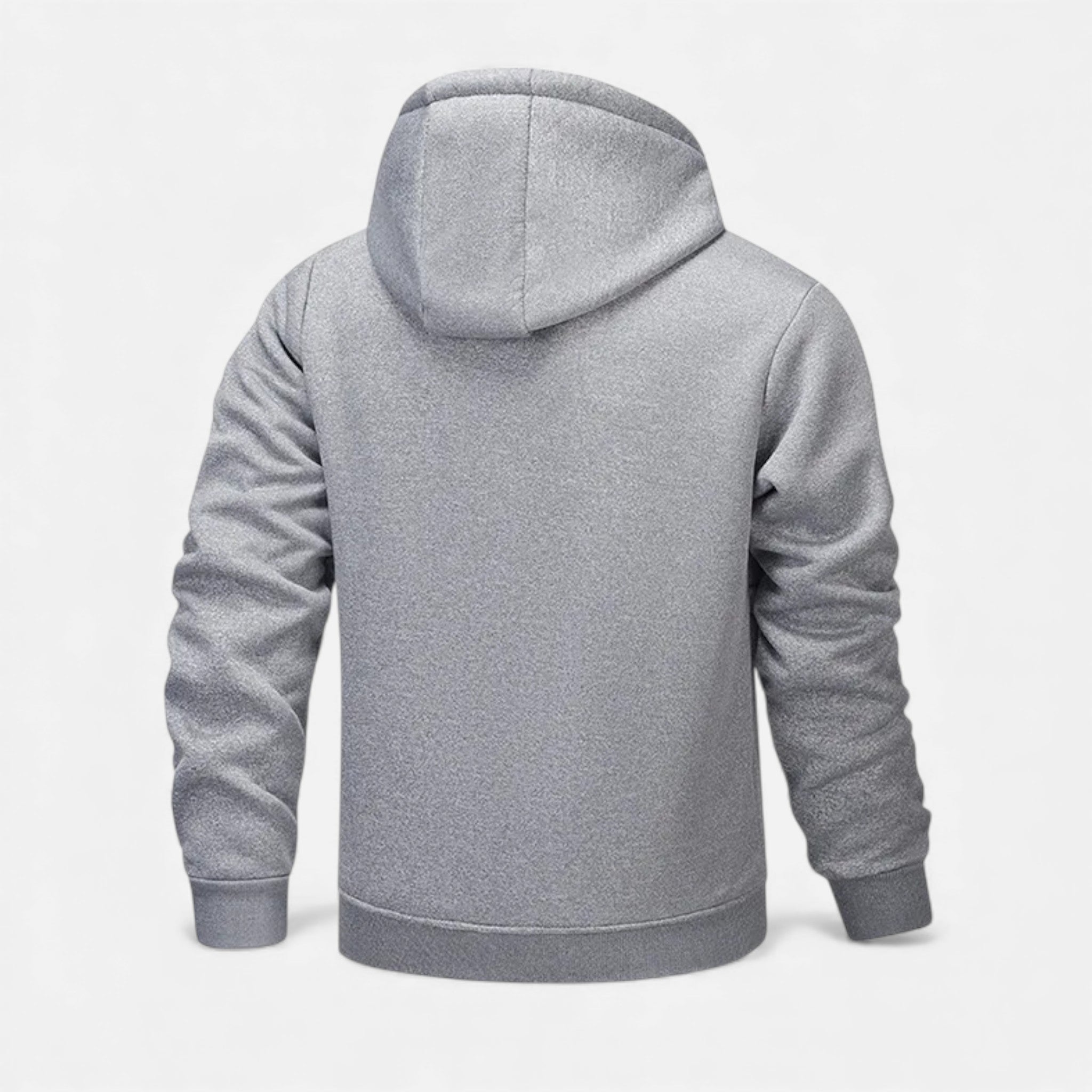 Men’s Fleece-Lined Winter Hoodie Jacket