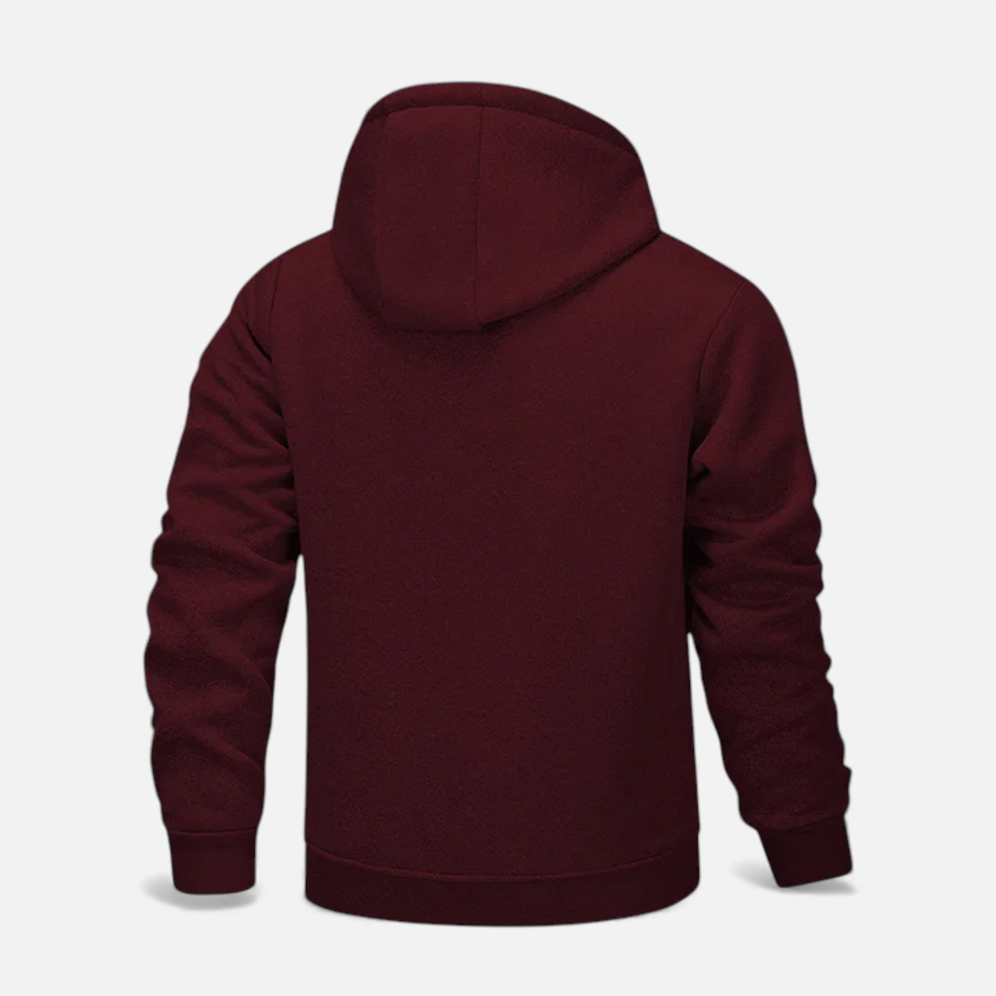 Men’s Fleece-Lined Winter Hoodie Jacket