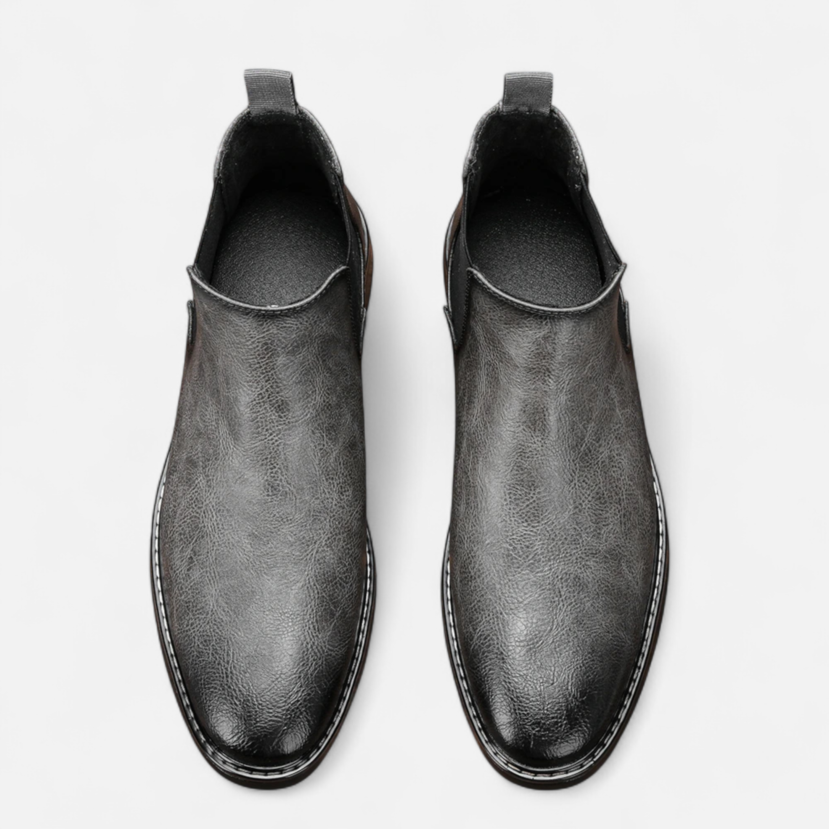 Men’s Retro Leather Chelsea Boots