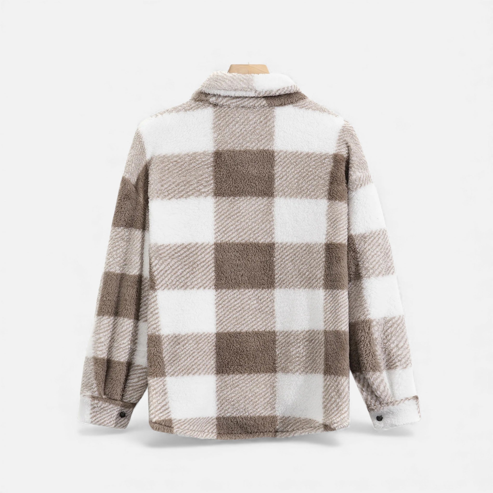 Men’s Velvet Plush Rabbit Fur Jacket