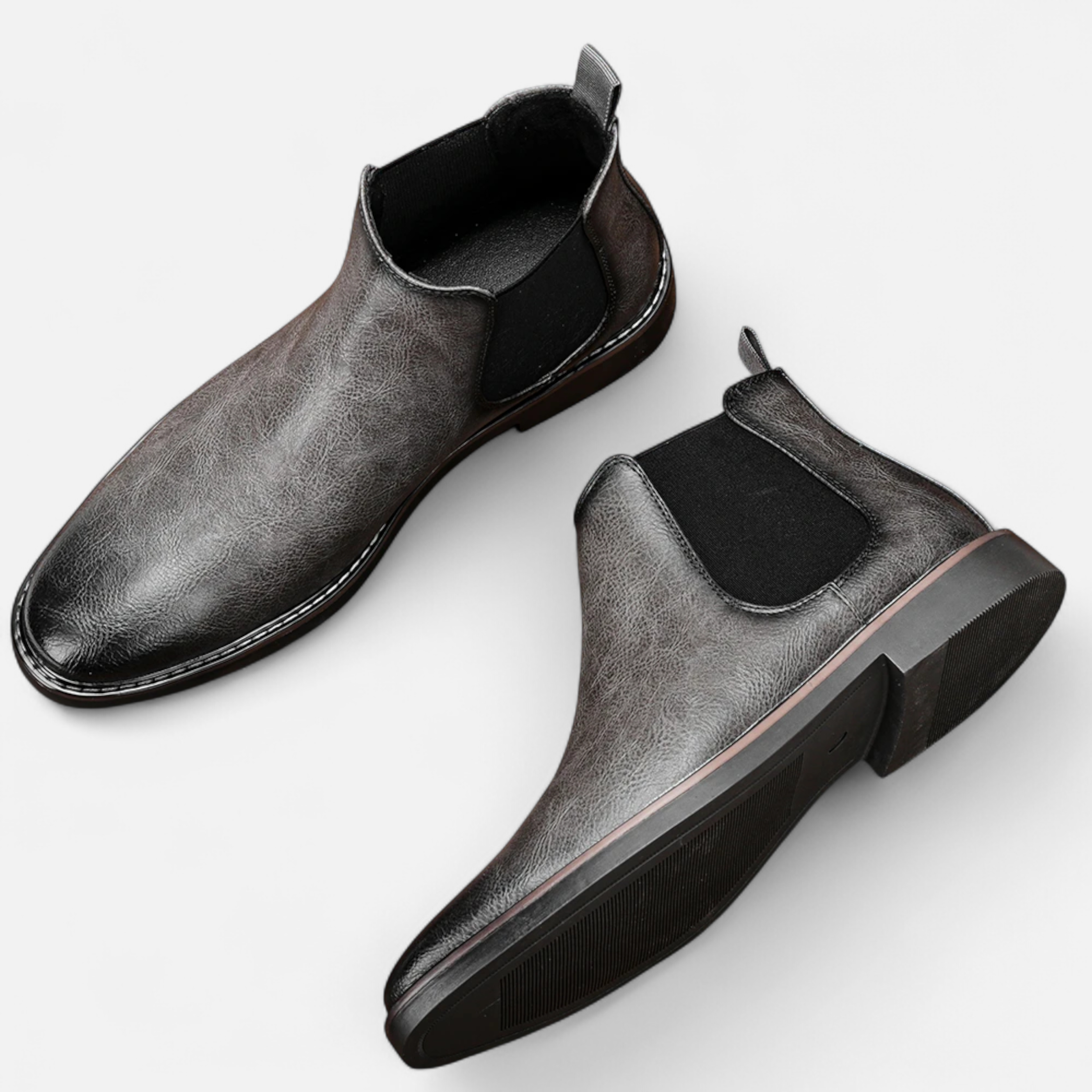 Men’s Retro Leather Chelsea Boots