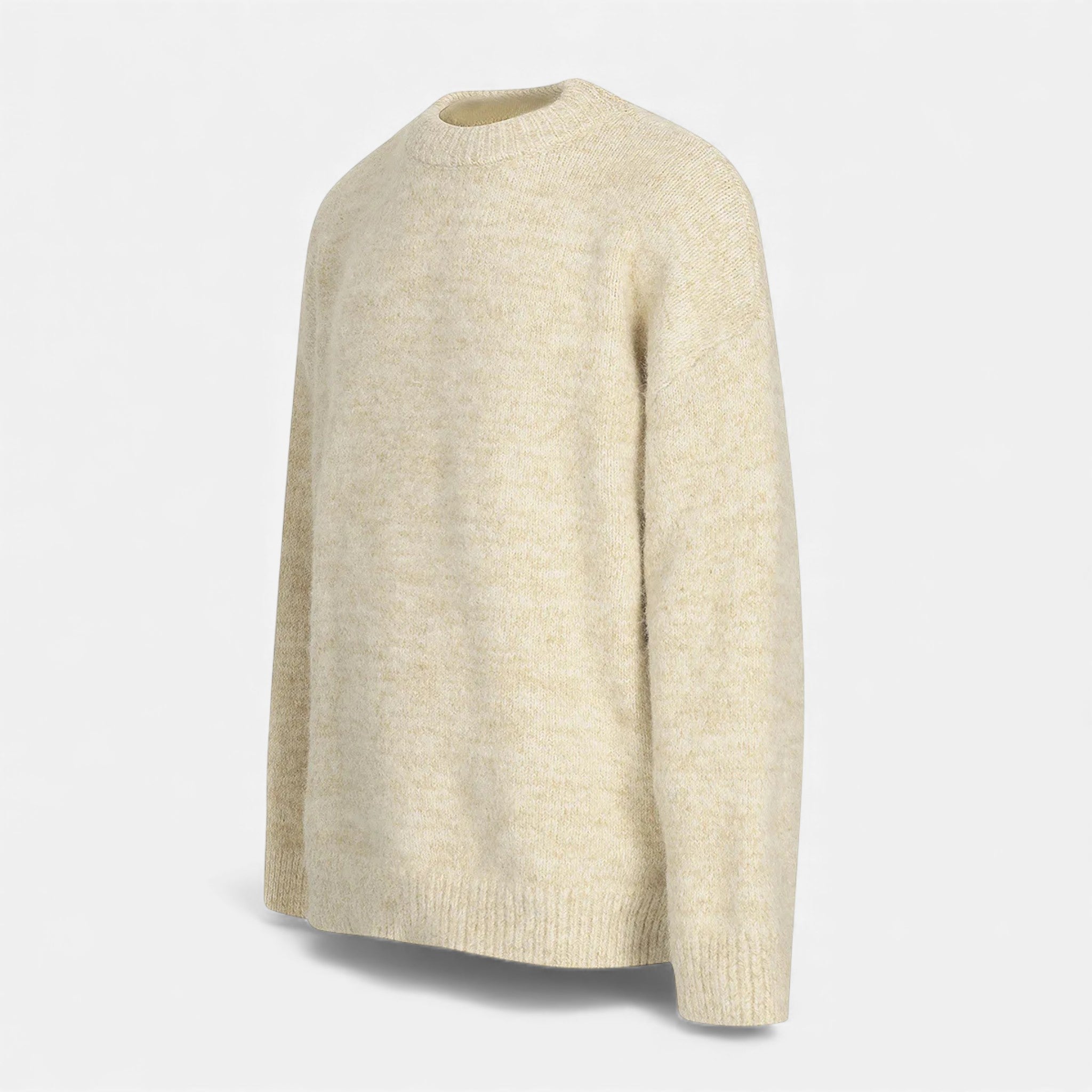 Men’s Wool-Effect Crew Neck Sweater