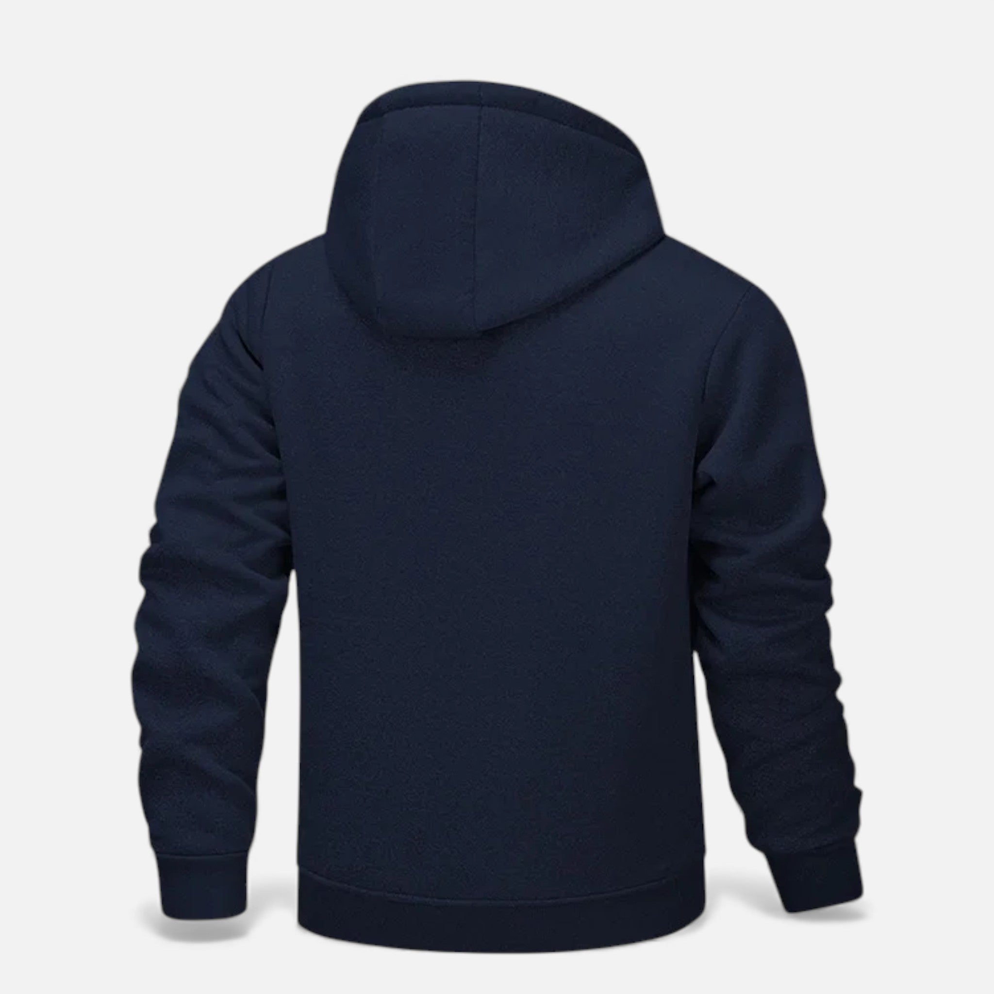Men’s Fleece-Lined Winter Hoodie Jacket