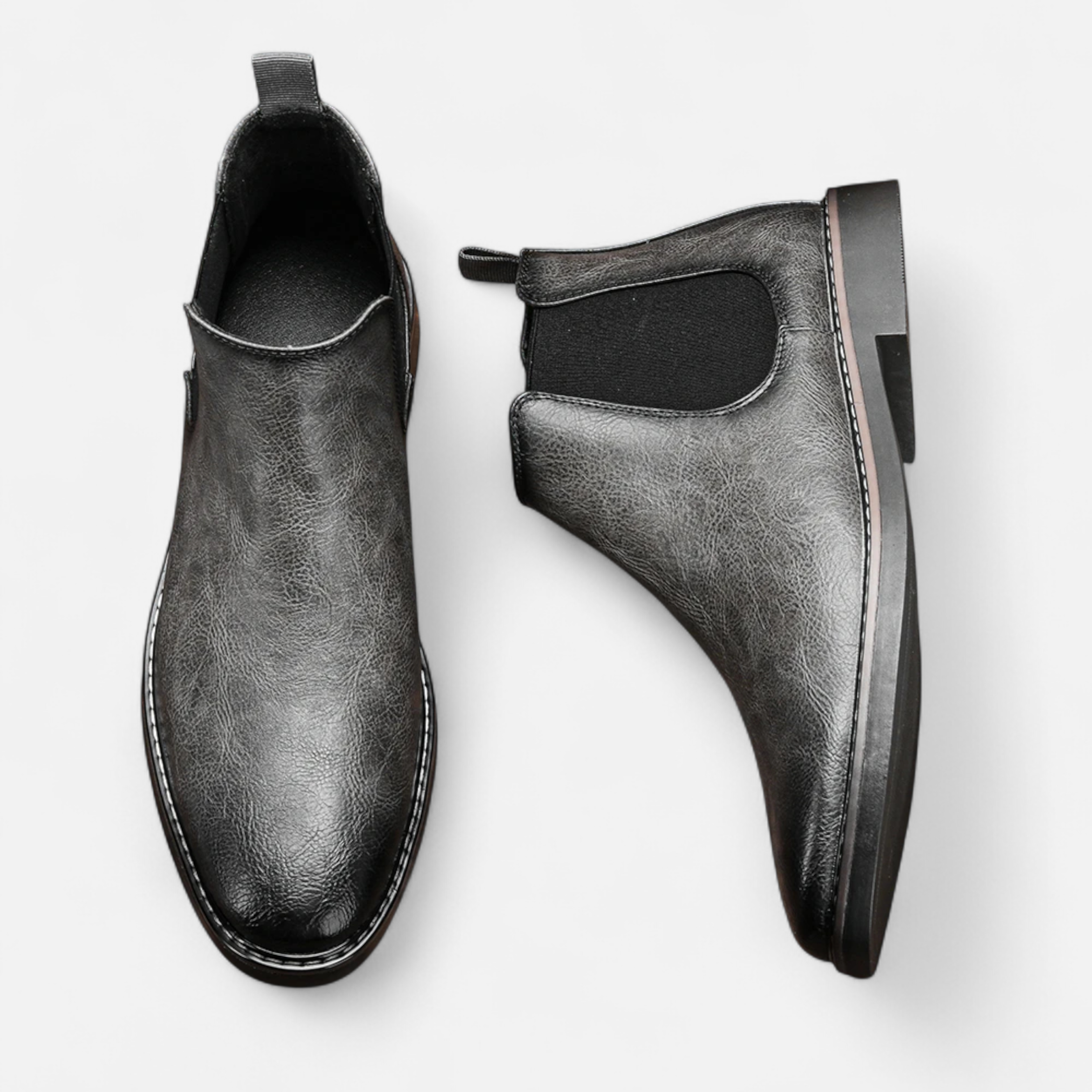 Men’s Retro Leather Chelsea Boots