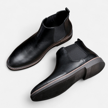 Men’s Retro Leather Chelsea Boots