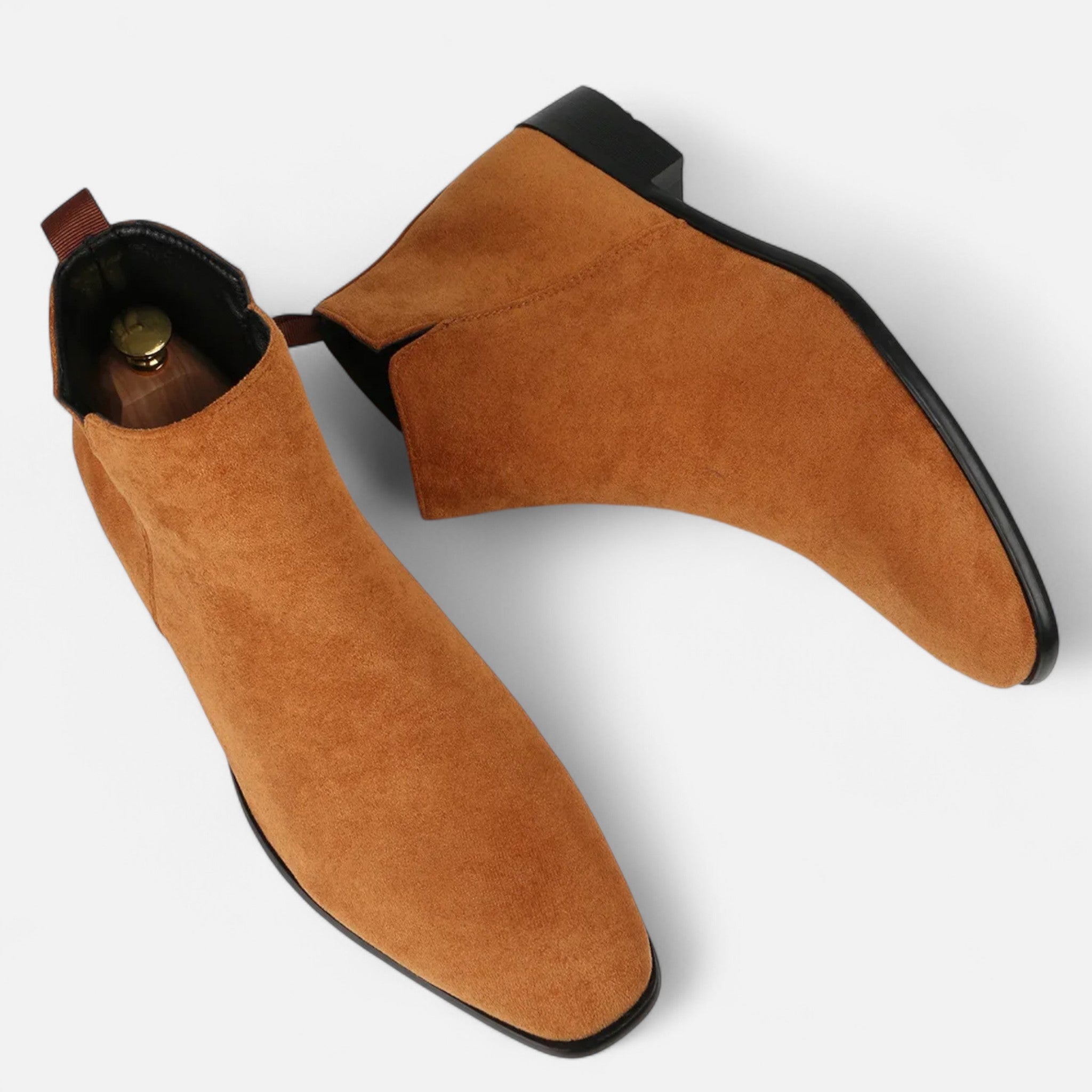 Men’s Square-Toe Chelsea Boots