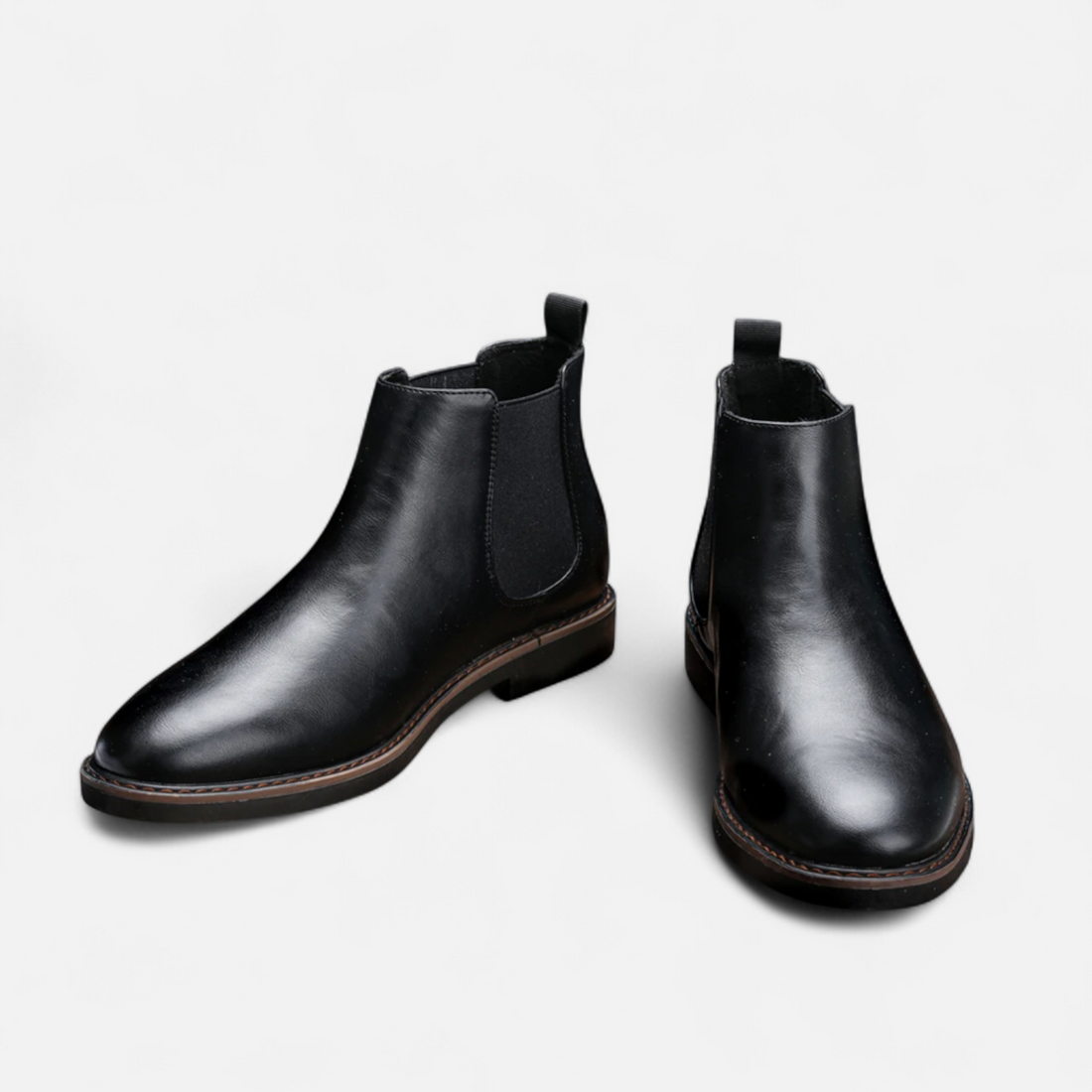 Men’s Retro Leather Chelsea Boots