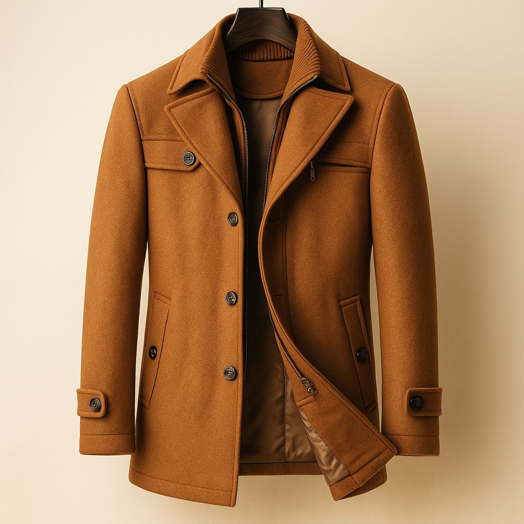 Men's Wool Coat – Long Overcoat