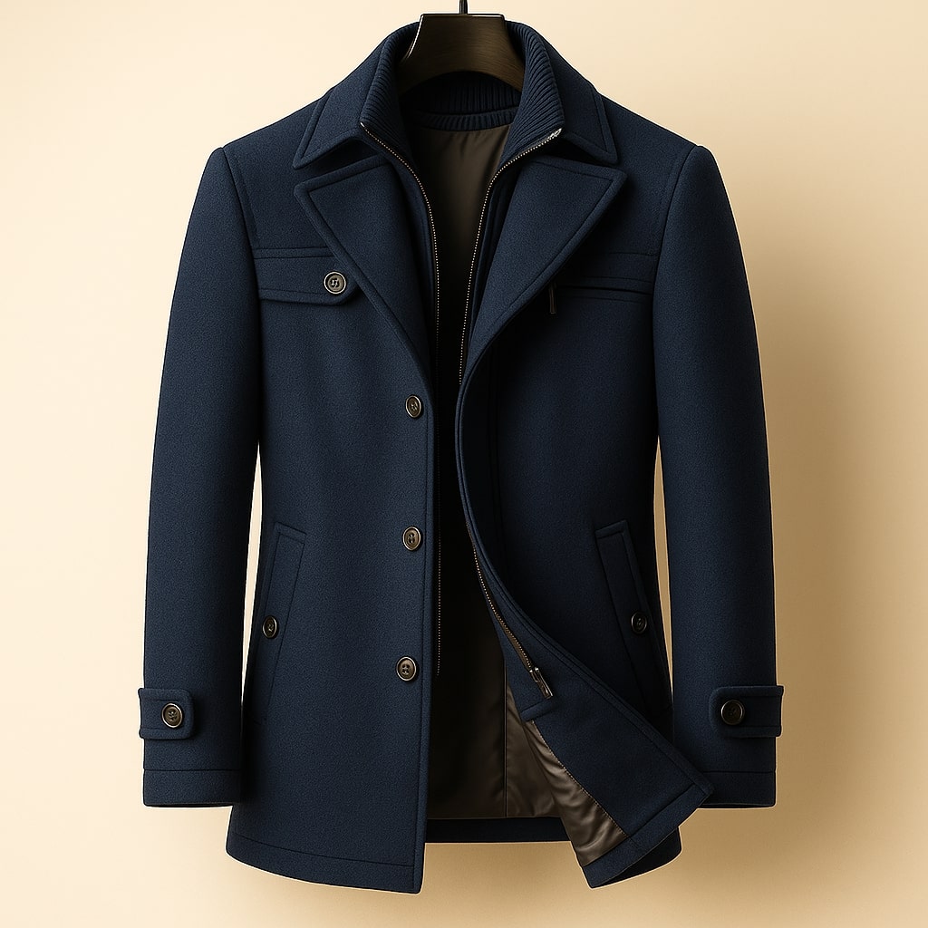 Men's Wool Coat – Long Overcoat