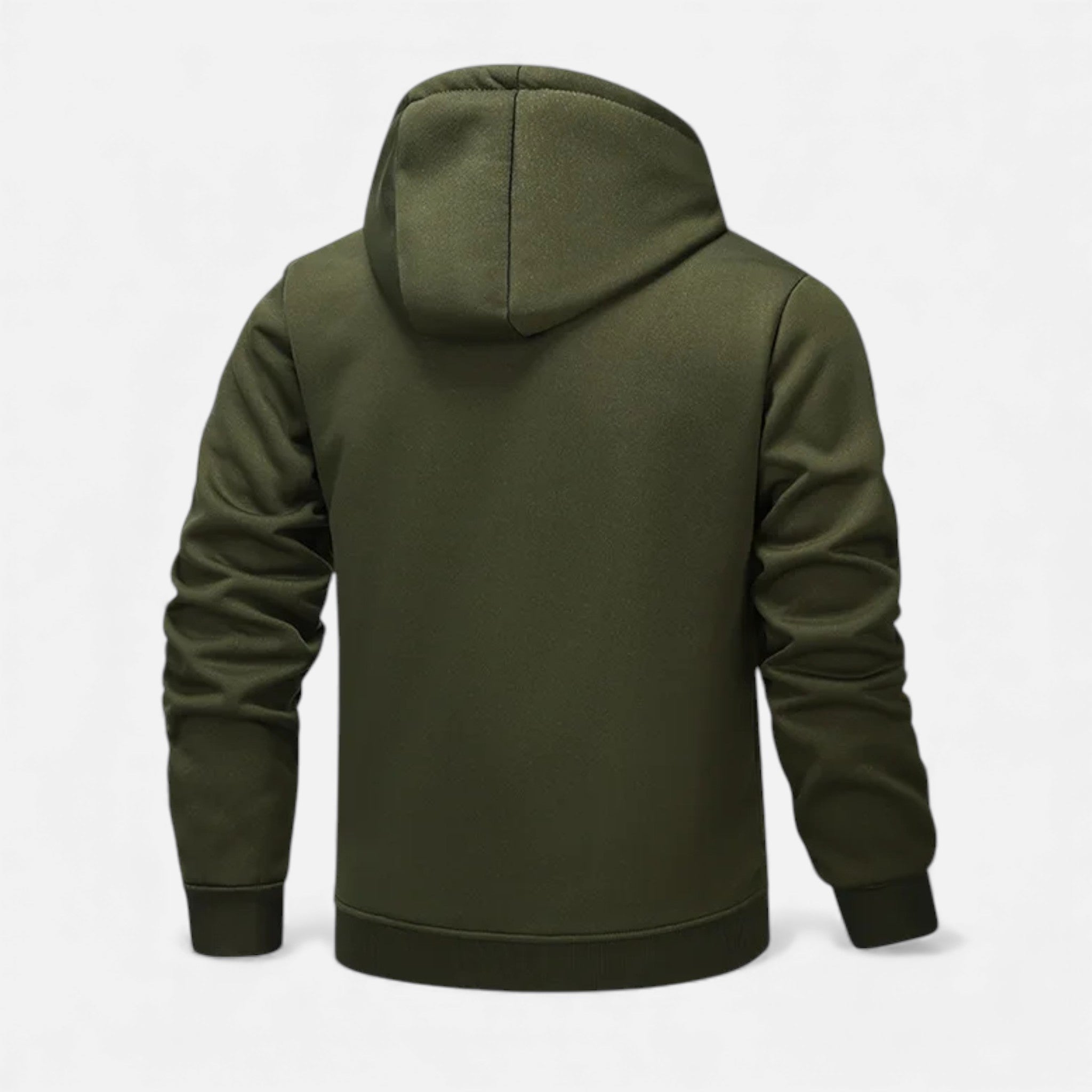 Men’s Fleece-Lined Winter Hoodie Jacket