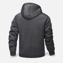 Men’s Fleece-Lined Winter Hoodie Jacket