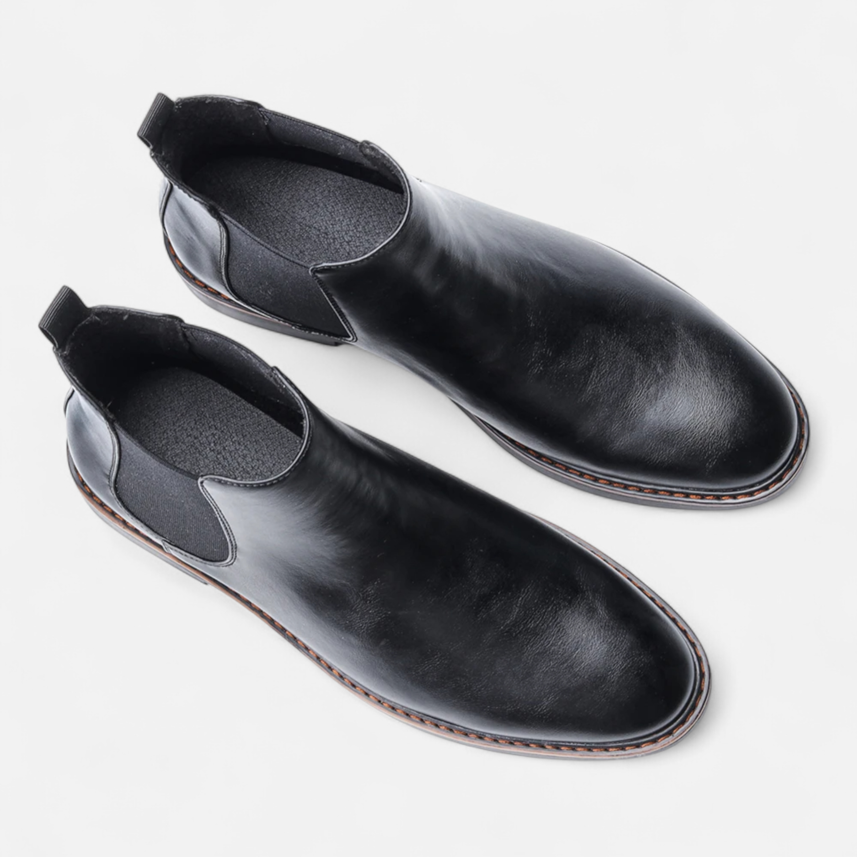 Men’s Retro Leather Chelsea Boots